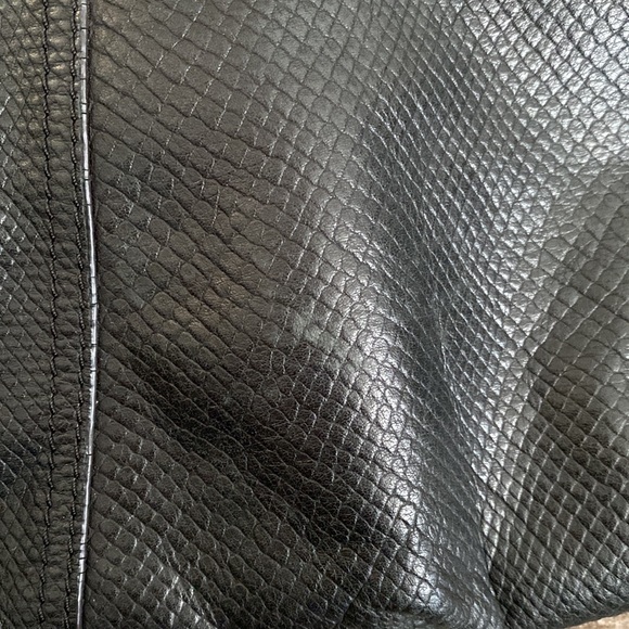 B. Makowsky - Black Leather Hobo Bag - Picture 6 of 14